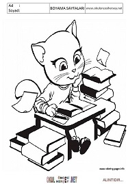 talking-tom boyama sayfaları